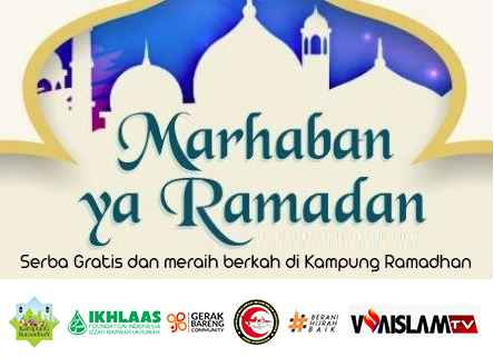 Serba Gratis dan Meraih Berkah di Kampung Ramadhan